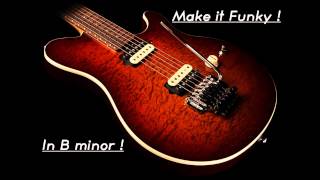 Backing Track 13  Crazy Funk in B minor [upl. by Delamare569]