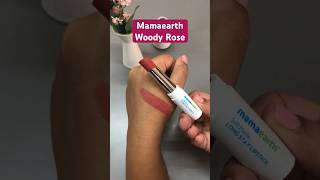 Mamaearth Soft Matte Lipstick Woody Rose  Mamaearth Lipstick mamaearthlipstick ytshort shorts [upl. by Nayar]