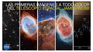 Las primeras imágenes a todo color del telescopio espacial James Webb [upl. by Vedetta]