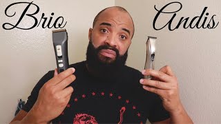 Brio Beardscape vs Andis Slimline Pro  THE ZERO GAP BLADE EDITION [upl. by Nylloh]