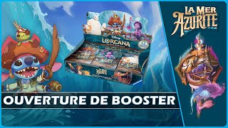 Lorcana Première Ouverture de Boosters La Mer Azurite [upl. by Bik]