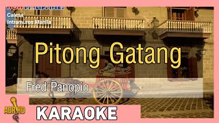 ADR HD KARAOKE  Pitong Gatang  Fred Panopio [upl. by Ahsekar]