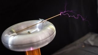 World Maker Faire 2013 DIY Tesla Coil Kit [upl. by Ilac]