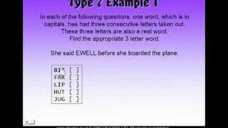 11 Plus Verbal Reasoning Type 7 [upl. by Aleb198]