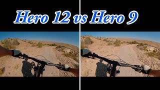 GoPro Camera Comparison  Hero 12 vs Hero 9 [upl. by Maloy]