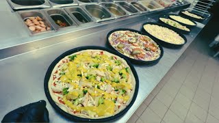 POV Preparation Big Order  just food reviews dominos [upl. by Thorlay]