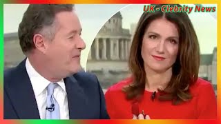 GMBs Susanna Reid fought with Piers Morgan every day before his abrupt exit [upl. by Anuahsar181]