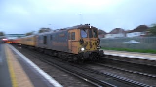 A group of individuals almost block my view of Class 739 Test Train at Hampden Park  26102024 [upl. by Simeon414]