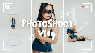 FUTURISTIC EDITORIAL PHOTOSHOOT  VLOG [upl. by Grefer876]