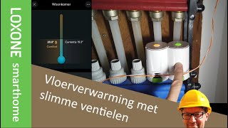 Vloerverwarming met slimme ventielen per kamer  Zelf Een Huis Bouwen [upl. by Bastien]