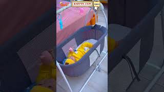 Tired of Holding Your Baby While Doing Housework Try Our Baby Electric Cradle Rocker Bed [upl. by Nylsej]