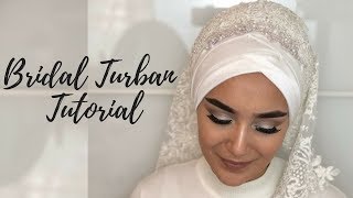 Bridal Turban Tutorial I Gelinbasi I Hochzeitsfrisur [upl. by Aliber]