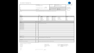 Transmittal Letter Excel Automated Template [upl. by Juliana]