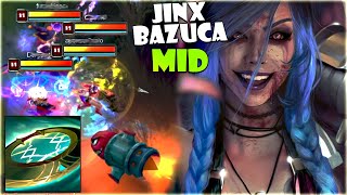 JINX BAZUCA  ULTEI 3 VEZES NA MESMA LUTA KKKK [upl. by Xever]