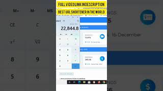 Best Url Shortener To Make Money Online  20 Per day 😱 Easiest Method [upl. by Arada]