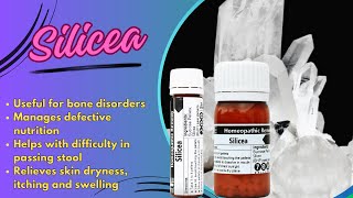 Silicea  Homeopathic Medicine  Uses Dosage amp Side Effects  Hindi Urdu [upl. by Walcott]