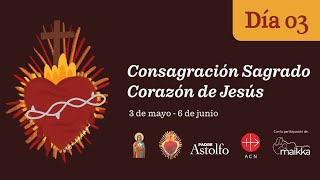 Consagración al Sagrado Corazón  Día 03 [upl. by Nillad305]