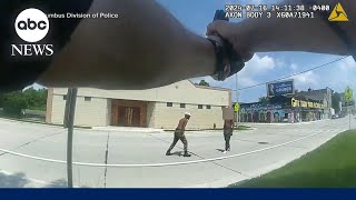 Bodycam footage captures officerinvolved shooting outside RNC [upl. by Harpole]