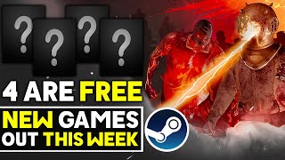 4 NEW FREE STEAM GAMES  NEW STEAM GAME RELEASES THIS WEEK [upl. by Wilone325]