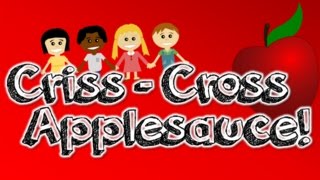 CrissCross Applesauce a carpet transition song for kids [upl. by Nerual]