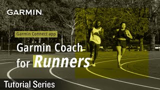 Tutorial  Garmin Connect app  Garmin Coach for Runners [upl. by Vig456]