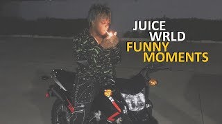 Juice WRLD FUNNY MOMENTS BEST COMPILATION [upl. by Hollah]