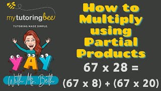 How to Multiply MultiDigit Numbers Using Partial Products [upl. by Foy]