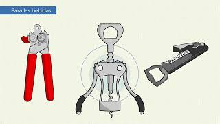 Utensilios de trabajo Curso de Bartender 2 [upl. by Gaivn26]