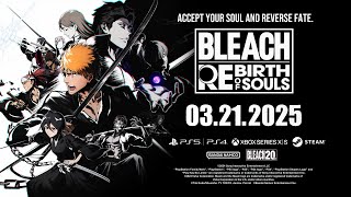 BLEACH Rebirth of Souls  Announcement Trailer Japanese Sub 🔥 [upl. by Niroc]