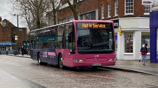 Kickdown UNO Buses Route 602  MercadesBenz Citaro 0530 316 BF59NHY [upl. by Krissie]