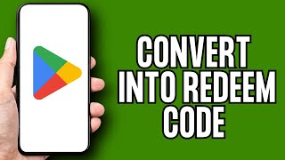 How To Convert Google Play Balance Into Redeem Code Easiest Way [upl. by Grinnell]