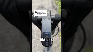 How to turn on Bluetooth on your SegwayNinebot scooter 📲🛜🛴 segway ninebot scooter escooter [upl. by Yhtur]