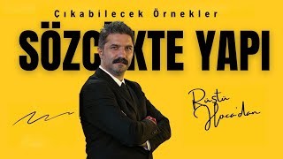 Sözcükte Yapı  Çıkabilecek Örnekler PDF  Rüştü Hoca [upl. by Inafetse360]