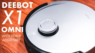 ECOVACS DEEBOT X1 OMNI Next Level Cleaning Fully HandsFree 😮 [upl. by Griselda]