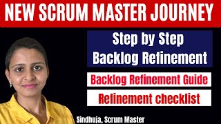 product backlog refinement I step by step backlog refinement I backlog refinement facilitation [upl. by Cordell11]