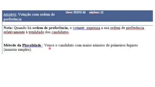 Vídeo1 maioria simples maioria absoluta pluralidade [upl. by Grinnell]