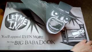 REAL BOOK MISTER BABADOOK MOVIE BA BA DOOK DOOK [upl. by Declan63]