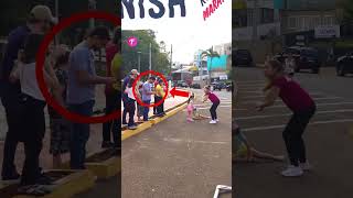 Kids Run to Hug Mom at Marathon Finish But She Has a Goal shorts [upl. by Aisenat]