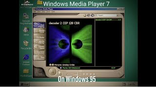 Windows Media Player 7 on Windows 95 [upl. by Asirap493]