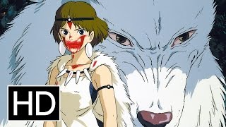 PRINCESS MONONOKE  Official English Trailer [upl. by Basilius]