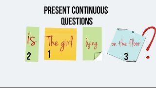 Present Continuous Questions [upl. by Yllil]