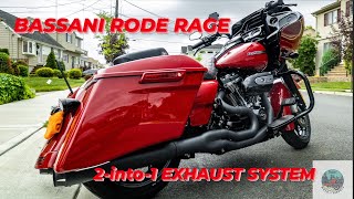 Bassani Road Rage 2into1 Full System Exhaust on my 2020 Road Glide Special sound clip [upl. by Niletac]