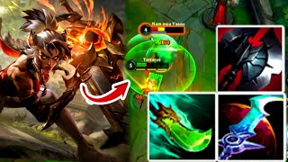 Wild Rift  Riven vs Wukong Carry Top  Build and Runes [upl. by Valentia495]