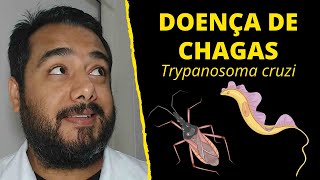 Doença de Chagas Trypanosoma cruzi  Tripanossomíase Americana  Bicho Barbeiro Triatoma [upl. by Nitsyrc]