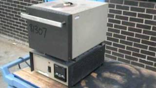 USED BarnsteadThermolyne lined muffle furnace  Stock 81307 [upl. by Barncard]