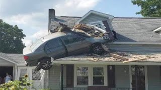 Unbelievable Dashcam Captures Crazy Moments on the Road Compilation Stupid but Funny Drivers [upl. by Mcgrody]