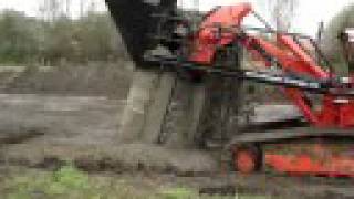 InterDrain 6050HT Dewatering Trencher  Scheepers BV NL [upl. by Eachelle696]