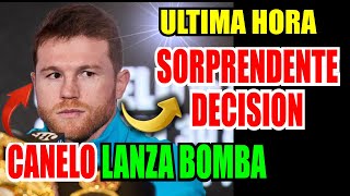 🚨ULTIMA HORA💥IMPACTANTE REVELACION🧨¡Polémica decisión de CANELO ALVAREZ NOTICIAS DE BOXEO HOY [upl. by Vachill]