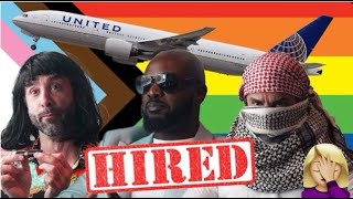 UNITED AIRLINES ✈️ 🏳️‍🌈 Fly the Skies with DEI Diversity Hiring [upl. by Almund]