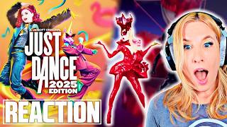 JUST DANCE 2025 ANNOUNCEMENT  TRAILERS REACTION part 1 including POKER FACE amp yes and 🤯😍 [upl. by Reteip702]